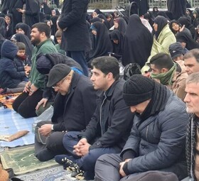 قالیباف در نماز جمعه تهران+عکس
